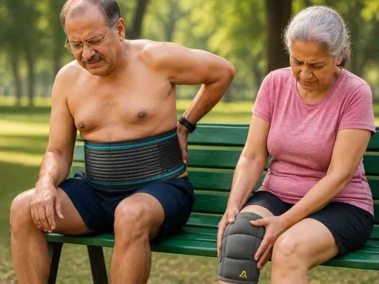 Back and Knee joint pain relief