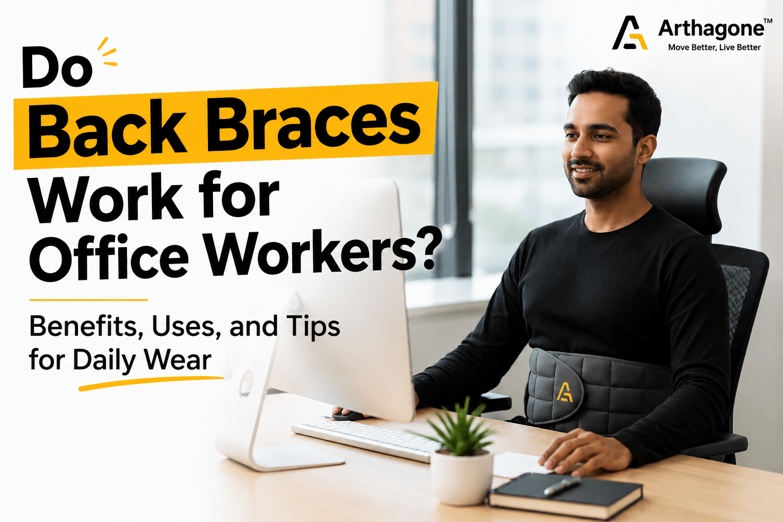 Back brace office work