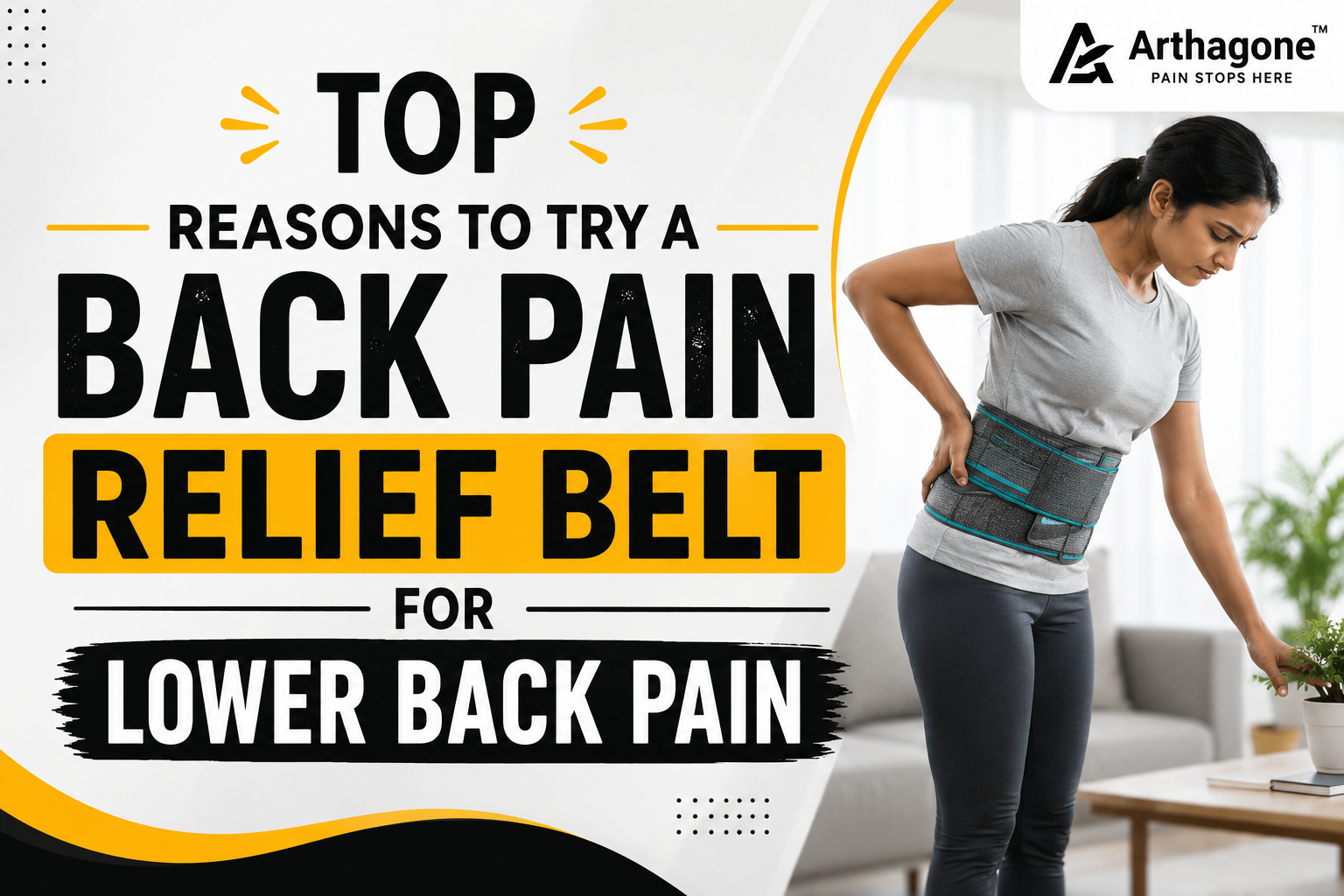 back pain relief belt